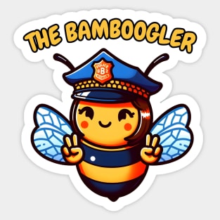 Bee policewoman Sticker